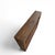 Vintage Primitive Rustic Low Wood Bookcase No. 57b For Sale - Image 18 of 18