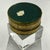 Animal Skin Early 1920s Round Italian Leather Jewelry Box For Sale - Image 7 of 12
