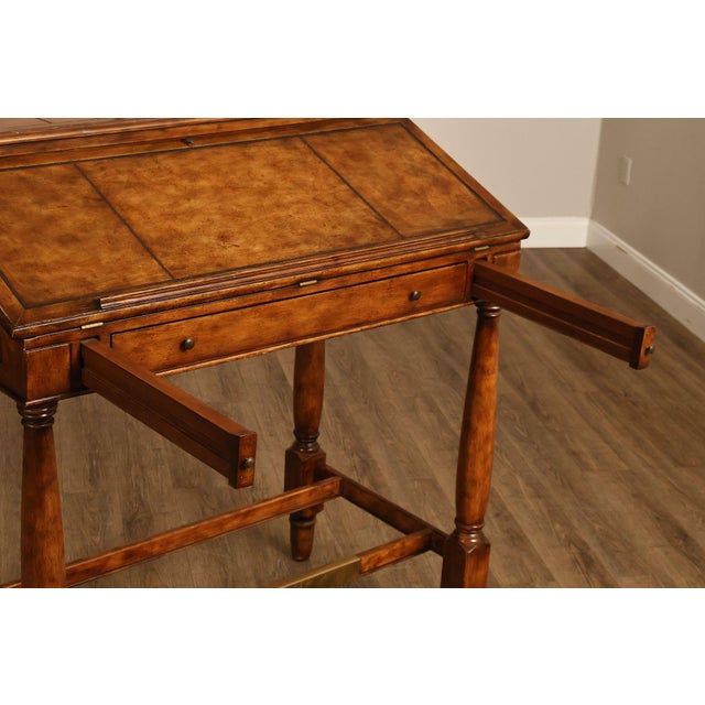Wood Thomasville Ernest Hemingway Collection Drop Front Writing Desk For Sale - Image 7 of 18