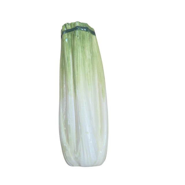 Vintage Trompe Loleil Ceramic Vegetable Decorative Objects - Set of 5 For Sale In Charlotte - Image 6 of 17