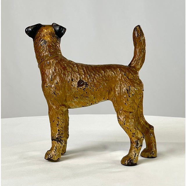 Hubley Manufacturing Company Mid 20th Century Terrier Doorstop For Sale - Image 4 of 11