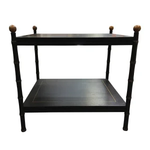 Chinoiserie 2 Tier Side Table
