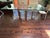 Transparent 1980s Lucite Pedestals Base Glass Top Dining Conference Table For Sale - Image 8 of 8