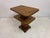 Brown Art Deco Two-Tier Console Table in Oak, 1930s For Sale - Image 8 of 16
