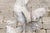 White French Painted Lead Lifesize Crowing Rooster Sculpture on Base, circa 1920 For Sale - Image 8 of 12