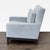 Modern West Elm Gray Lounge Chair With Dark Wood Legs For Sale - Image 3 of 8