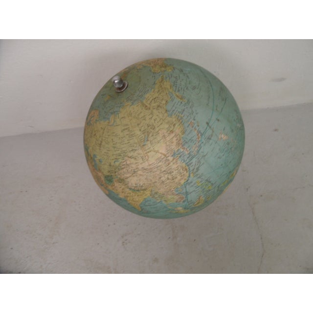 1950s Vintage Papier Mache Globe, 1950s For Sale - Image 5 of 11