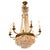 Large Empire French Six Branch Tent and Waterfall Chandelier, 1890 For Sale - Image 6 of 6
