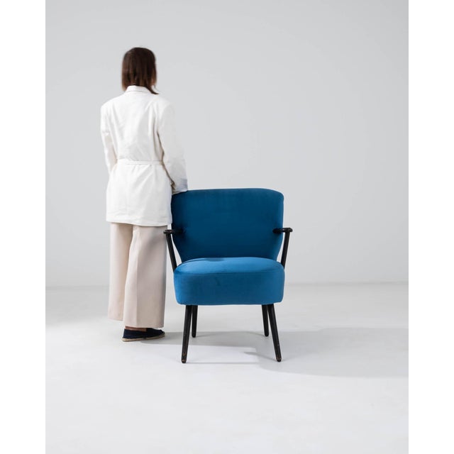 20th Century Danish Upholstered Armchair For Sale - Image 17 of 18