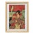 Meji Era (1883) Japanese Woodblock Print of Samurai / Kabuki Actor – Newly Framed For Sale