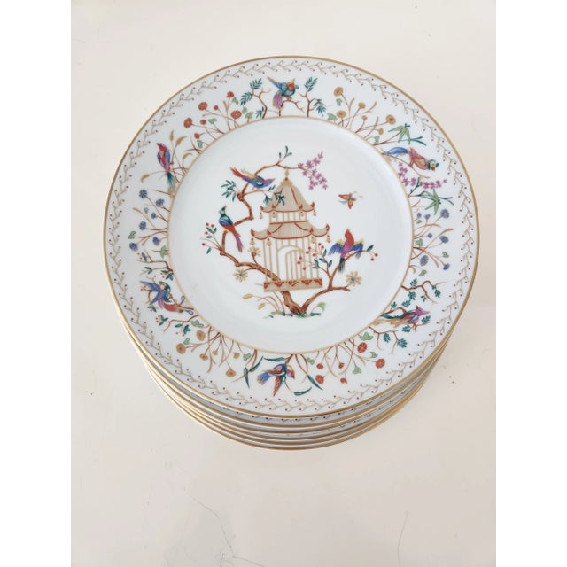 1990s Tiffany & Co. Audubon Dessert Accent Plates- Set of 8 For Sale In Greenville, SC - Image 6 of 11