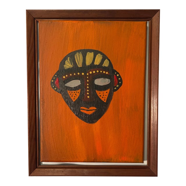 Reba Carter, Lost Tribe of Israel 1, Signed and Titled on the Back of the Painting For Sale