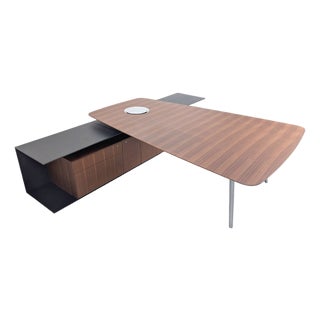 Walnut Desk by Eoos for Walter Knoll For Sale