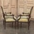Late 19th Century Pair of 19th Century French Louis XVI Walnut Armchairs ~ Fauteuils For Sale - Image 5 of 17