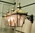 Black Large Brass Wall Hung Lantern Wall Light, 1960s For Sale - Image 8 of 9