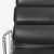 Eames Soft Pad Executive Chairs in Gray Smoke Leather by Charles & Ray Eames for Herman Miller For Sale - Image 10 of 12