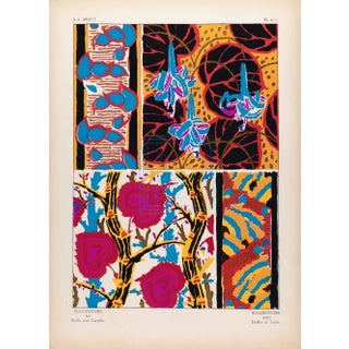 Ea Seguy Suggestions Pour Étoffes Et Tapis, Plate 7 For Sale