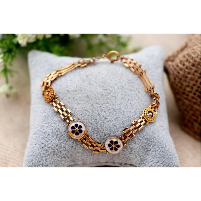 19.2k Gold Bracelet, in Worn conditions.