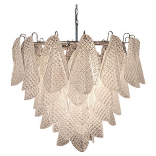 Italian Murano Glass Chandelier, 1970s For Sale