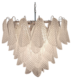 Italian Murano Glass Chandelier, 1970s