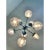 Italian Chromed Sputnik Chandelier in Pink by Simoeng For Sale - Image 6 of 10