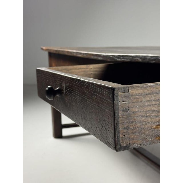 French Dining Table in Oak For Sale - Image 15 of 18