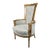 19th Century French Louis XVI Style Wingback Chair For Sale
