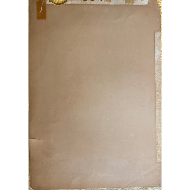 Paper Antique French Gothic Revival Chromolithograph "Moyen-Age" Medieval Ornament Study, C. 1875 For Sale - Image 7 of 7
