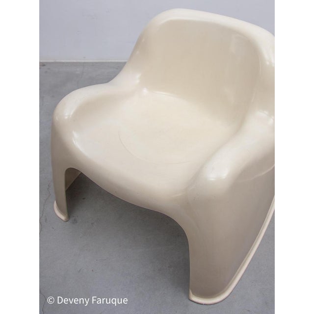 Set of Space Age Toga Lounge Chairs attributed to Sergio Mazza for Artemide, 1968 For Sale - Image 11 of 17