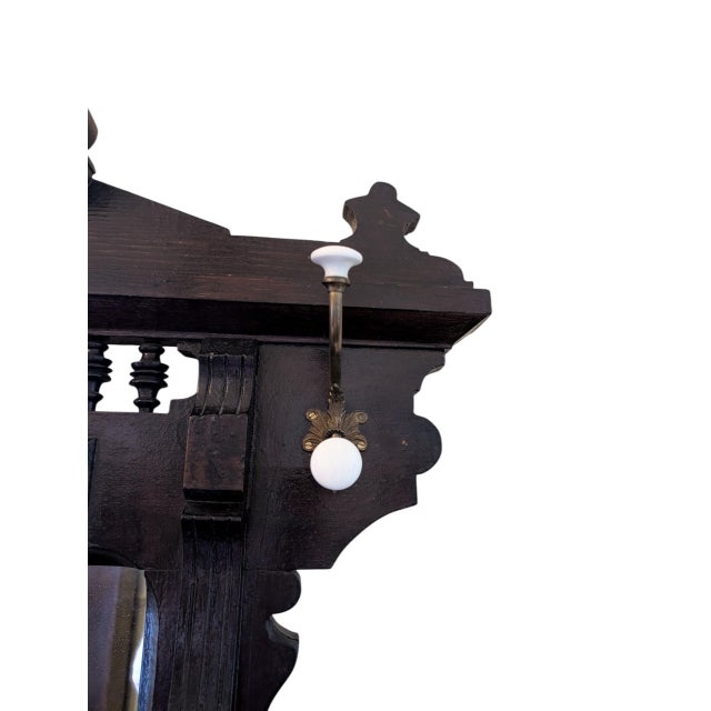 Late 19th Century Victorian Eastlake Drop Well Dresser With Diamond Dust Mirror For Sale In Reno/Lake Tahoe - Image 6 of 10