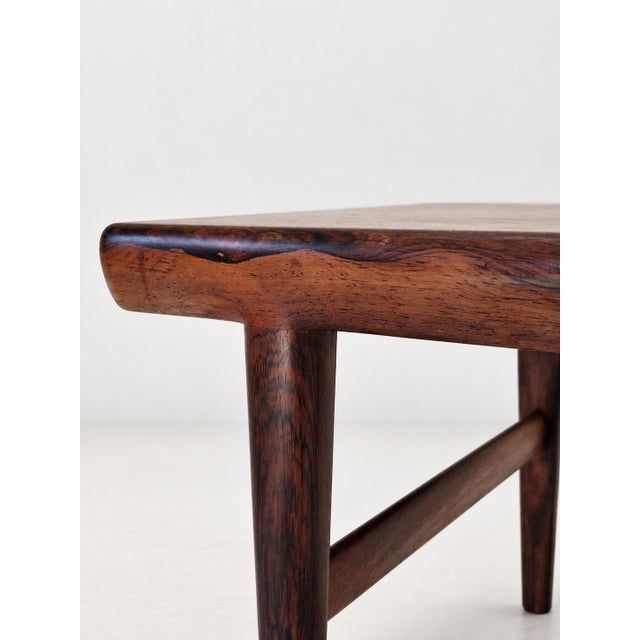 Side Table in Rosewood by Johannes Andersen for CFC Silkeborg, Denmark, 1960s For Sale - Image 16 of 18