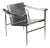 Vintage LC1 Chair in Leather and Steel by Le Corbusier, Italy, 1970s For Sale