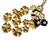 Metal Kate Spade Necklace Floral Collar Collier Enamel Crystal Bib Adjustable Carroll Gardens For Sale - Image 7 of 9