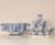 Royal Delft Tulip Vase Tulpiere Blue and White Earthenware Dragon Handles For Sale - Image 6 of 15