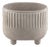 Travertine Crenature Vase by Nina Magon For Sale