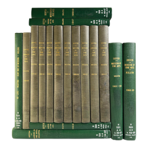 20th Century Illustrated Volumes, Boston - Bulletin of the Museum of Fine Arts - 17 Books