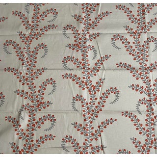 John Robshaw for Duralee Prasana Fabric Remnant A For Sale
