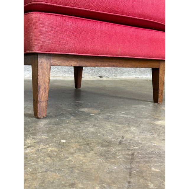 1950s Edward Wormley for Dunbar Lounge Chairs- A Pair For Sale - Image 11 of 12