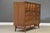 Broyhill Brasilia Refinished Broyhill Brasilia Magna Walnut Dresser Mid Century Modern For Sale - Image 4 of 12