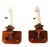 1930s Pair of Cushman Colonial Creations Maple Sconces C. 1934-37 For Sale - Image 5 of 12