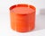 Massimo Vignelli Orange Melamine Stackable Dinner Plates, Set of 11 by Massimo Vignelli for Heller For Sale - Image 4 of 9