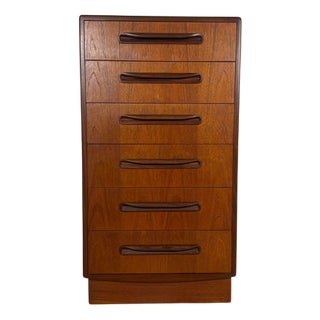 Mid-Century British Teak Chest of Drawers from G-Plan For Sale