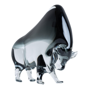 20th Century Murano Glass Buffalo from V. Nason & Co., Italy