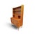 - secretary bureau with open bookcase, writing desk and storage cabinet in one - danish, 1960s; original label of fa....