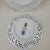 Dresden Porcelain Schumann Germany Chateau Dresden Flowers Reticulated Porcelain Plates - A Pair For Sale - Image 4 of 7