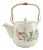 Japanese Floral Ceramic Teapot For Sale