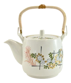 Japanese Floral Ceramic Teapot