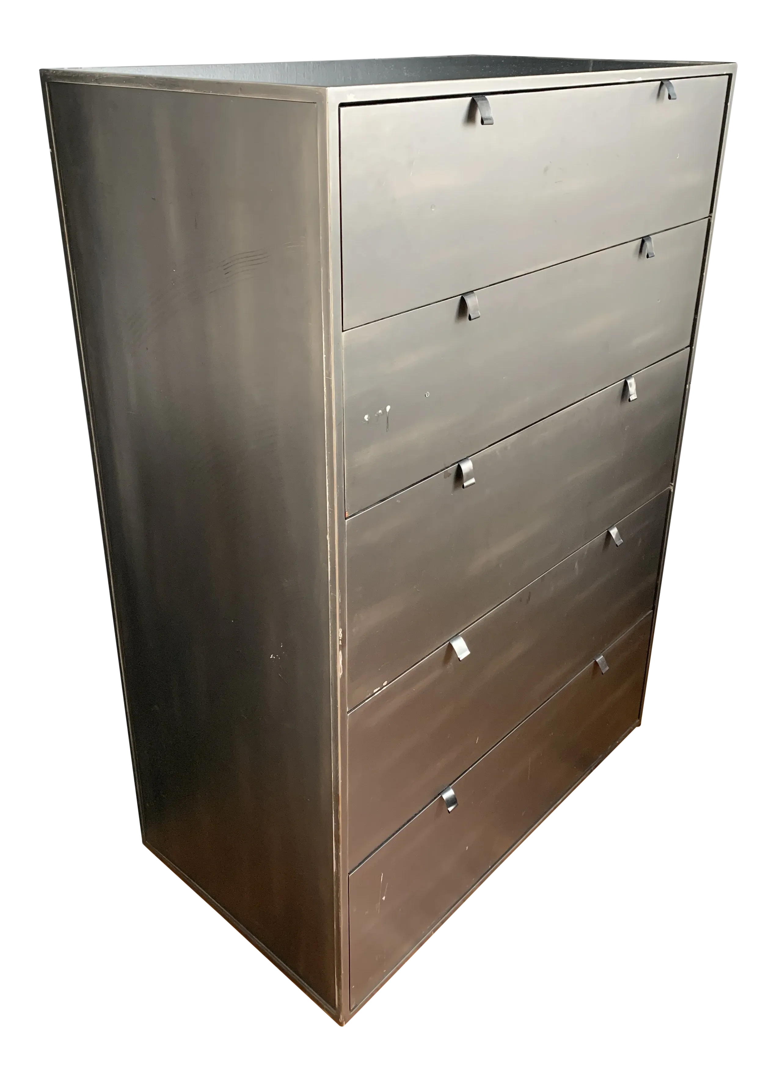 Restoration Hardware Metal Dresser | Chairish