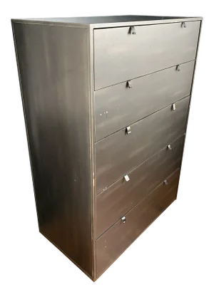 Restoration Hardware Metal Dresser