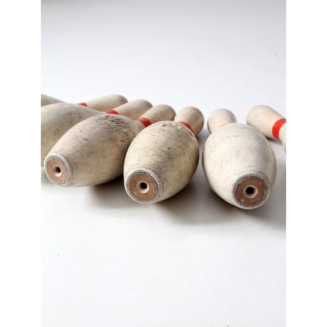 Vintage Bowling Pins Set of 6 Chairish
